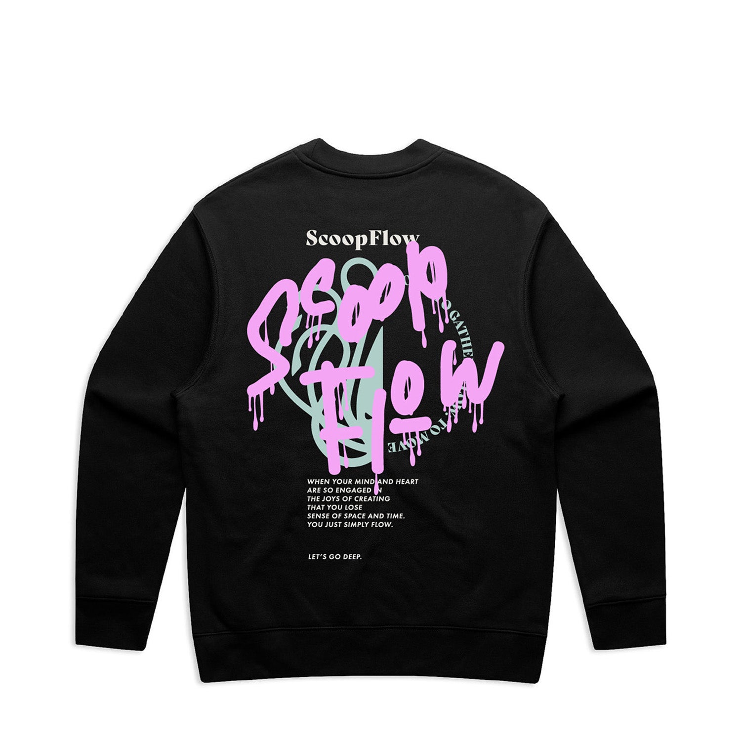 Kraken Crewneck - Black
