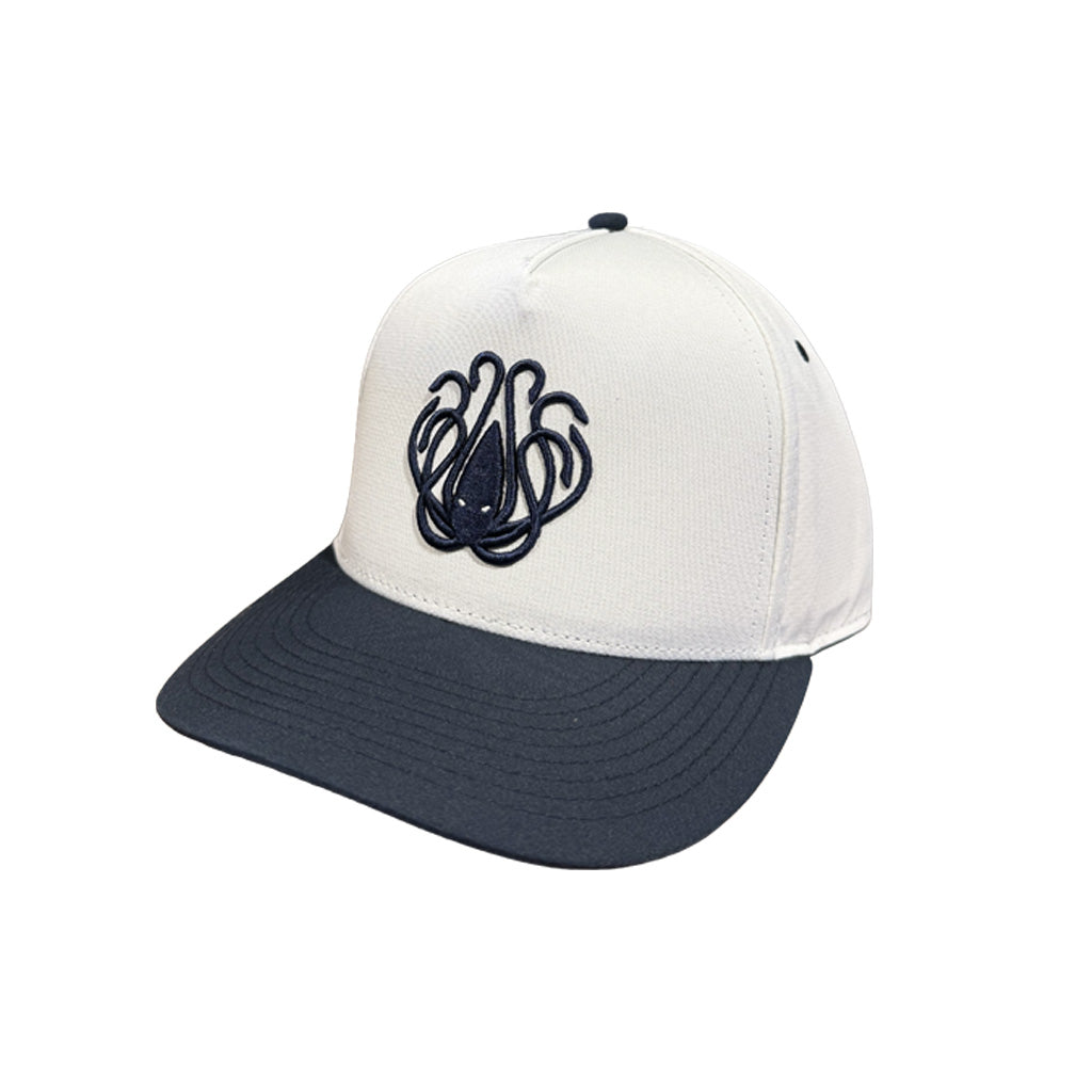 The Kraken Hat - White/Navy
