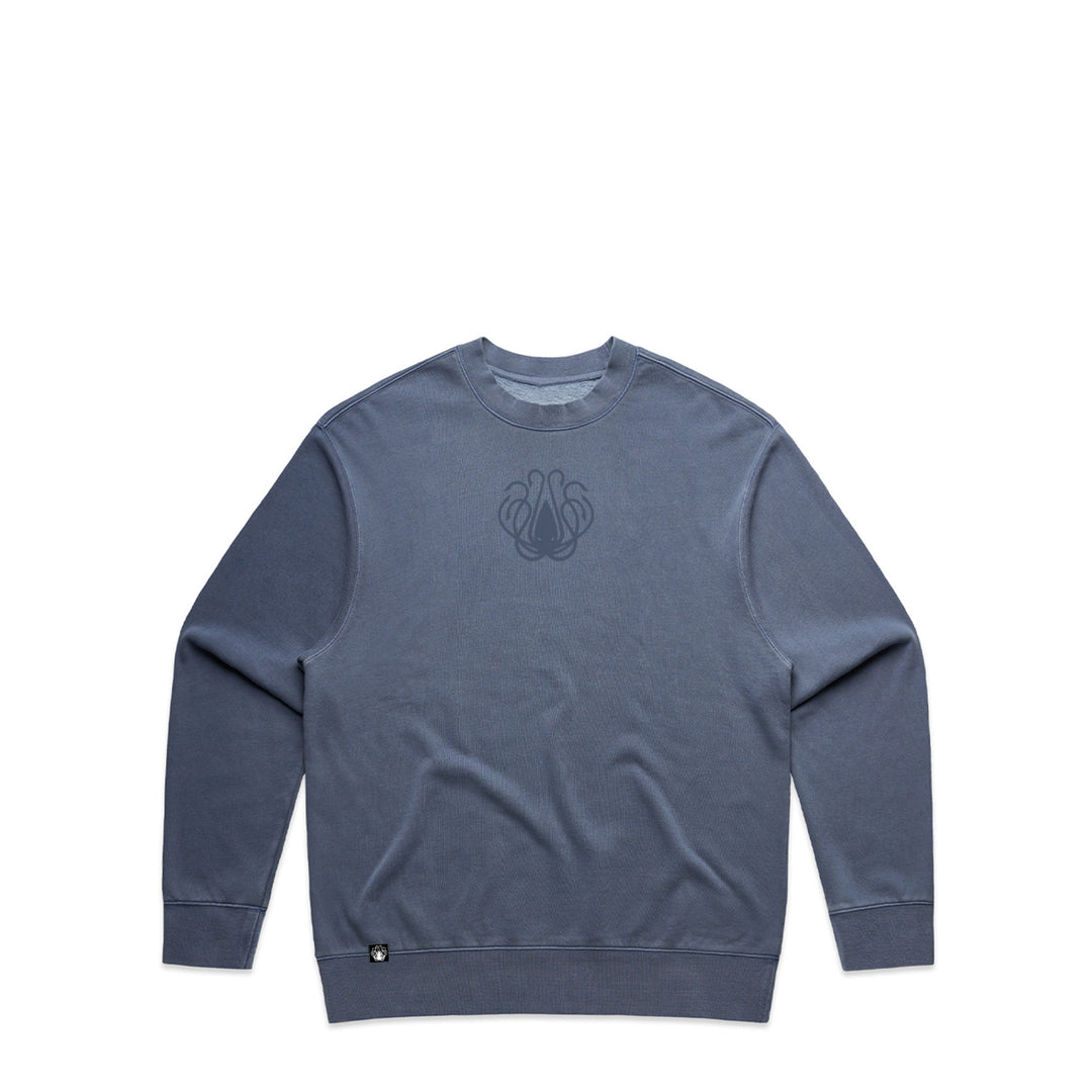 Kraken Crewneck - Faded Blue