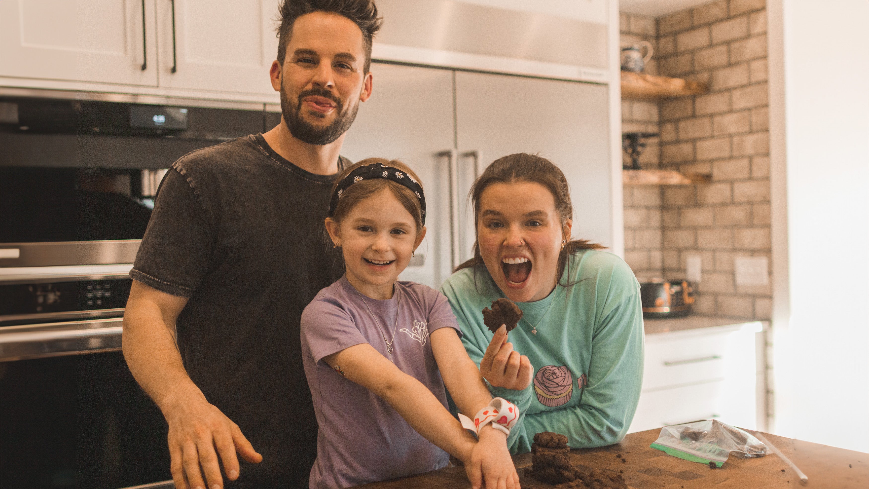 Sweets By Teya: Double Chocolate Chip Cookies with DadSocial