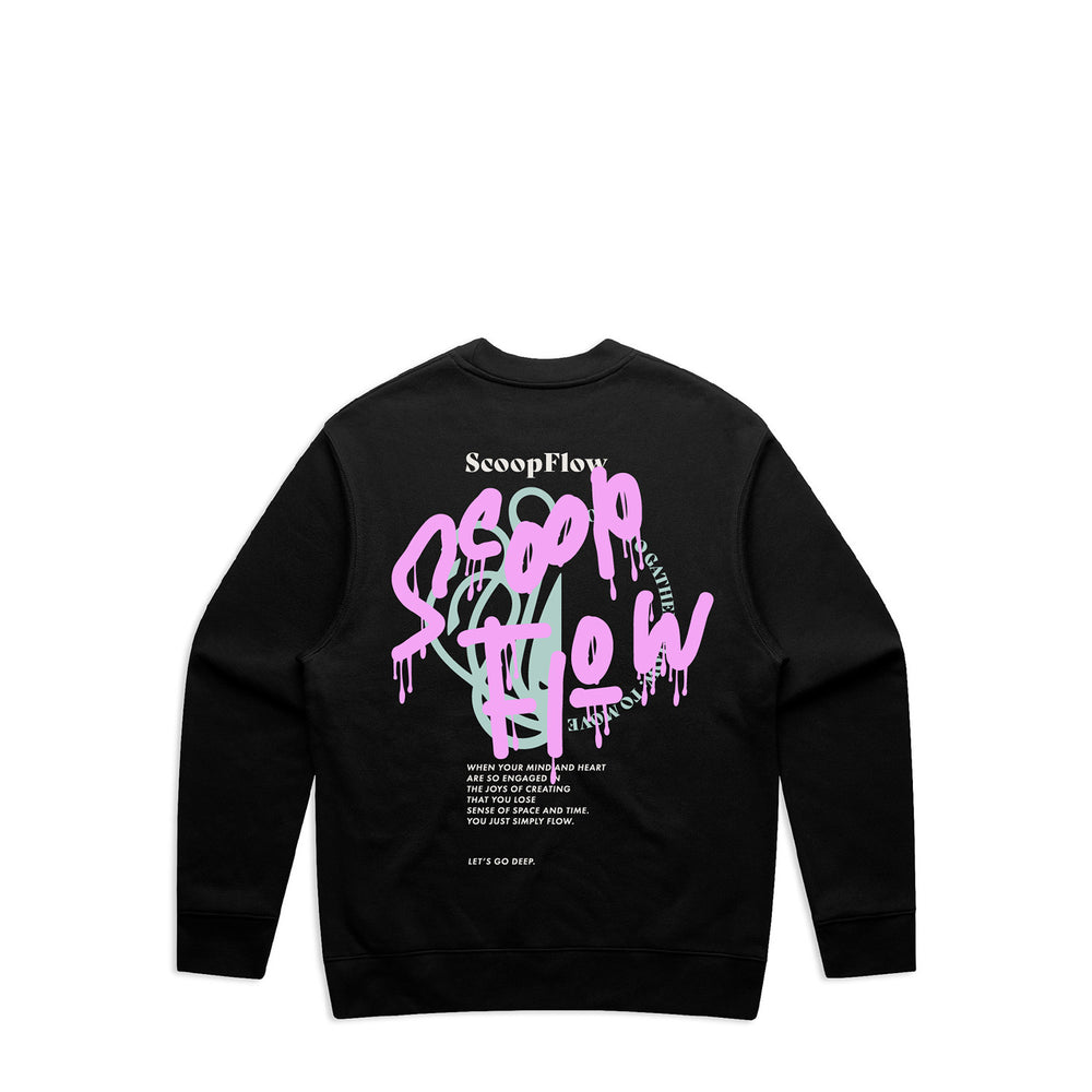 Kraken Crewneck - Black