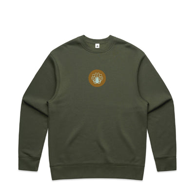 Kraken Crewneck - Olive