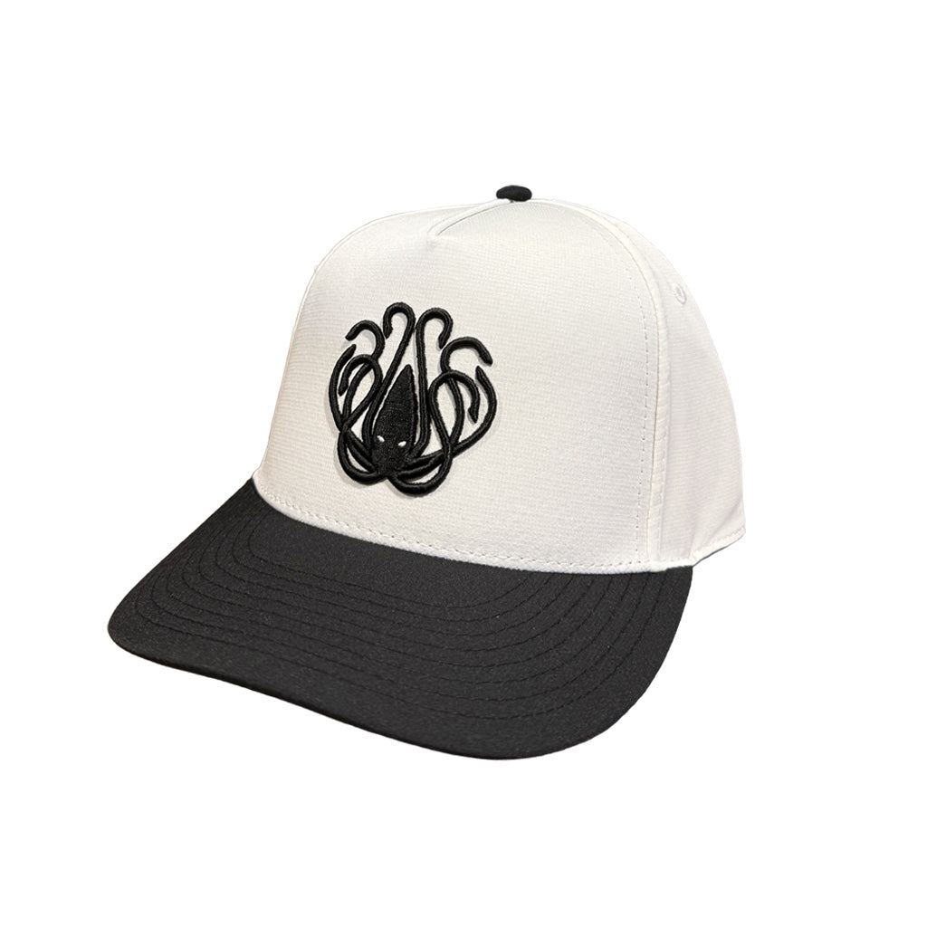 The Kraken Hat - White/Black